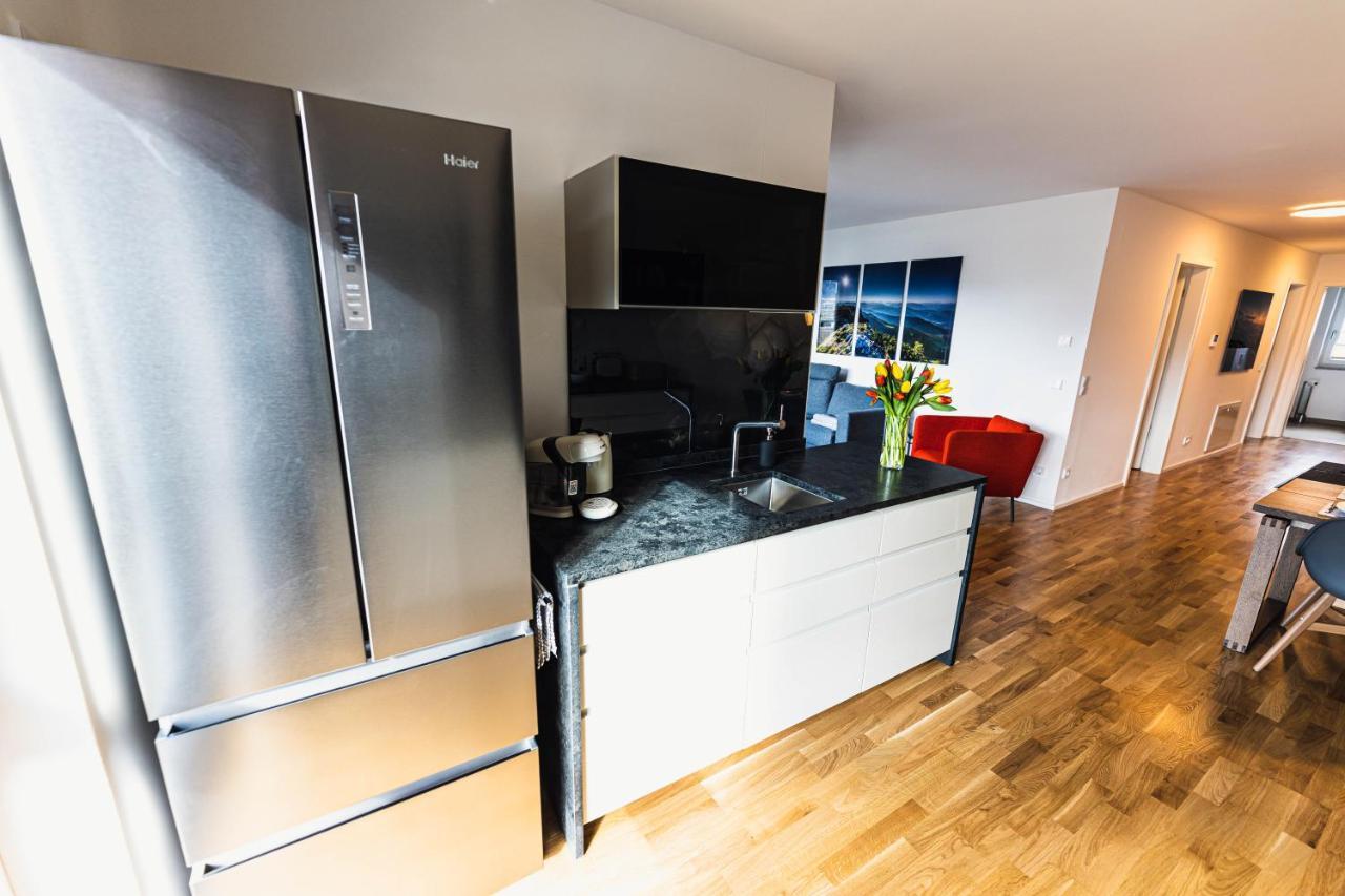 Mountain Pad Apartment การ์มิช-พาร์เทนเคียร์เชน ภายนอก รูปภาพ