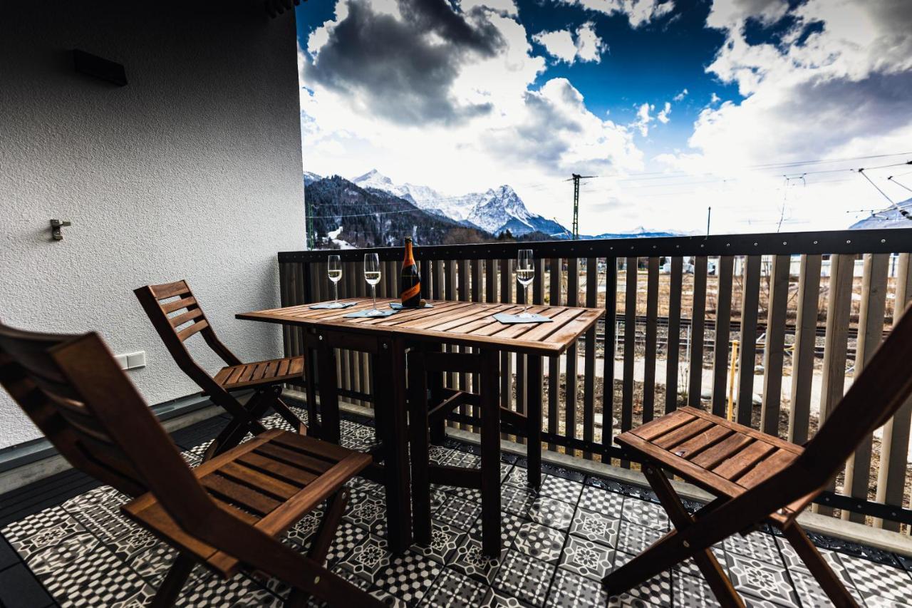 Mountain Pad Apartment การ์มิช-พาร์เทนเคียร์เชน ภายนอก รูปภาพ