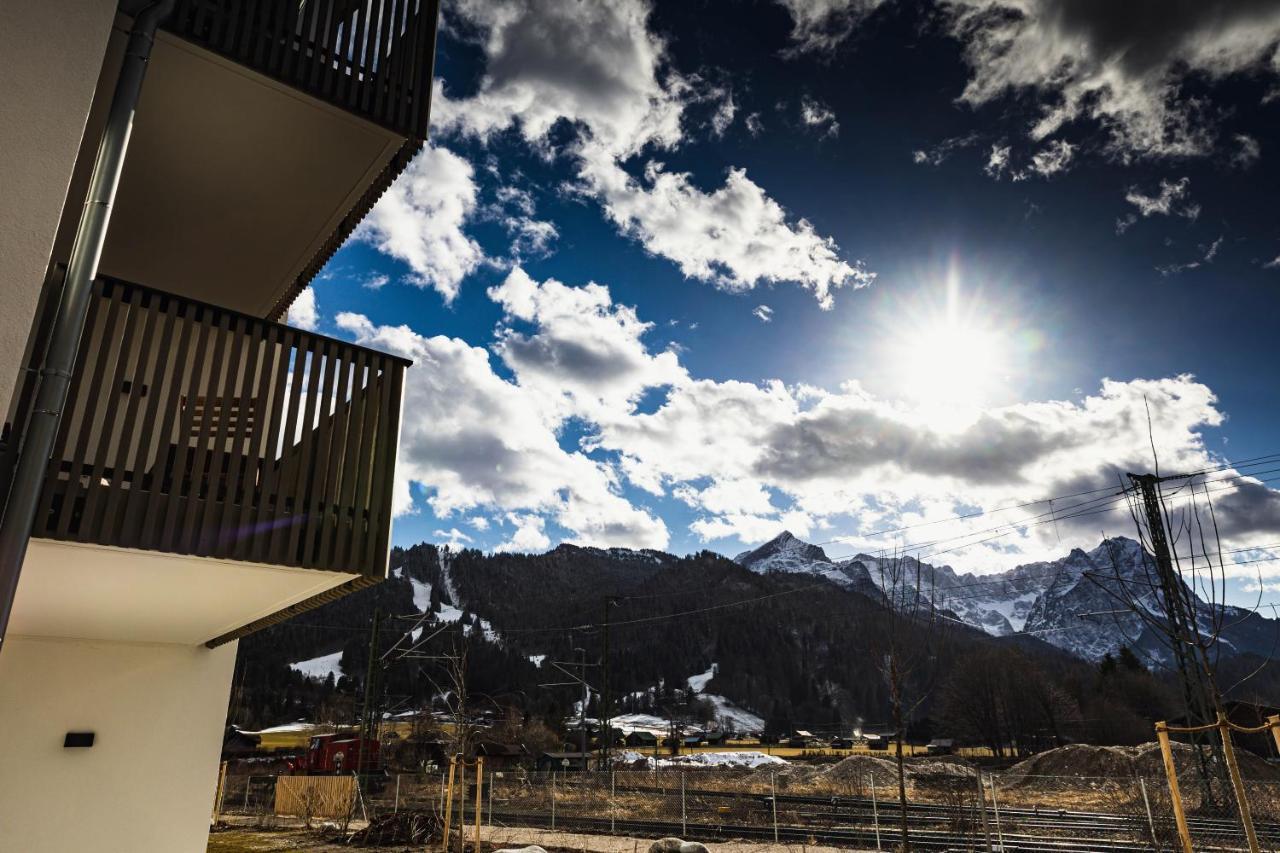 Mountain Pad Apartment การ์มิช-พาร์เทนเคียร์เชน ภายนอก รูปภาพ
